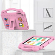 Дитячий чохол для планшета iPad mini 7.9" 2019/2015/2014/2013/2012 (5/4/3/2/1 gen.), Cute Patterns, з підставкою, рожевий