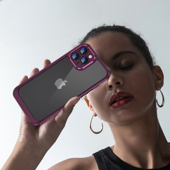 Чехол для iPhone 12 Pro Max, ERBORD Impact Guard, бордовый