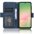 Откидной чехол для Samsung Galaxy A56, Card Slot, темно-синий