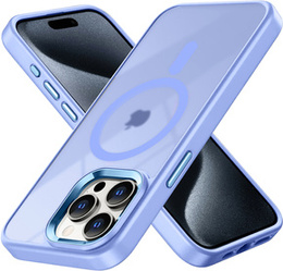 Чохол для iPhone 15 Pro Max, MagColor для MagSafe, синій