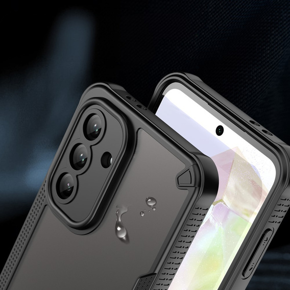 Чехол до Samsung Galaxy A56, Armor Frosted Case, чёрный