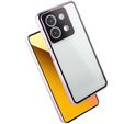 Чехол для Xiaomi Redmi Note 13 5G, Magnetic Dual Glass, фиолетовый