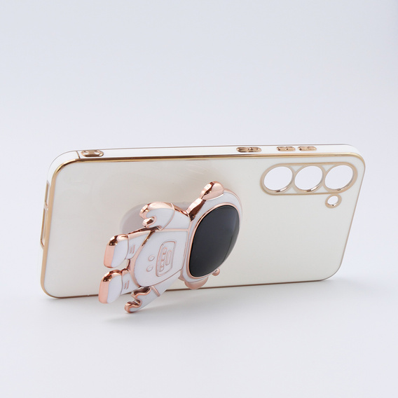 Чoхол до Samsung Galaxy S23 Plus, Astronaut, білий