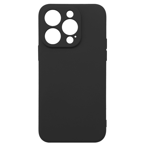 Чoхол до iPhone 15 Pro, Silicone Lite, чорний