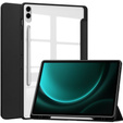Чохол для Samsung Galaxy Tab S9 FE+ Plus, Smartcase Hybrid, з місцем для стилуса, чорний