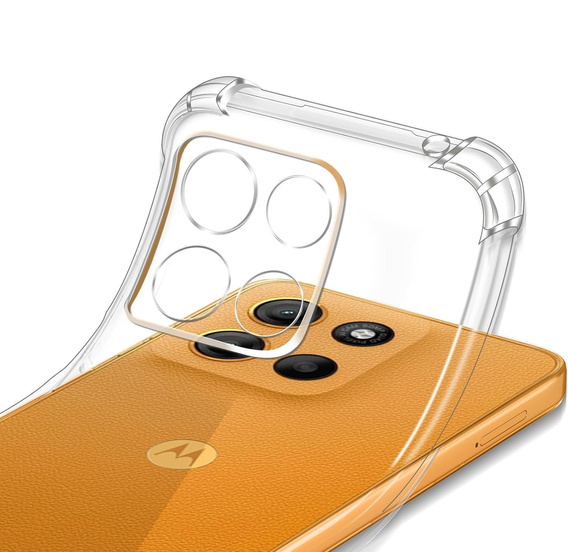 Чехол до Motorola Moto G15 / Motorola Moto G15 Power, Dropproof, прозрачный