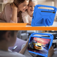 Детский чехол для Samsung Galaxy Tab S9 FE+, детский чехол с ручкой, синий