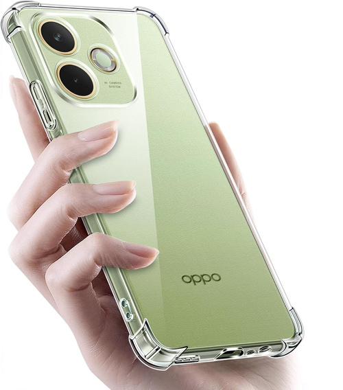 Чехол до Oppo A5 Pro 5G, Dropproof, прозрачный