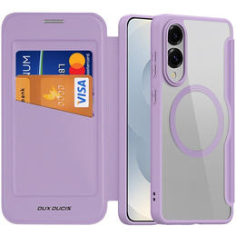 Чехол Dux Ducis до Samsung Galaxy S25 Edge, Skin X Pro, MagSafe, фиолетовый