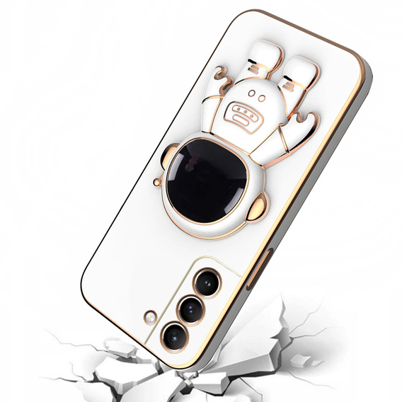 Чoхол до Samsung Galaxy S21 FE, Astronaut, білий