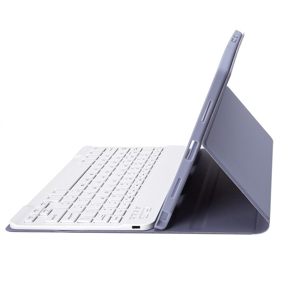 Чохол + клавіатура Samsung Galaxy Tab S6 Lite P610/P615 / S6 Lite 2022 10.4, Pen Slot, фіолетовий