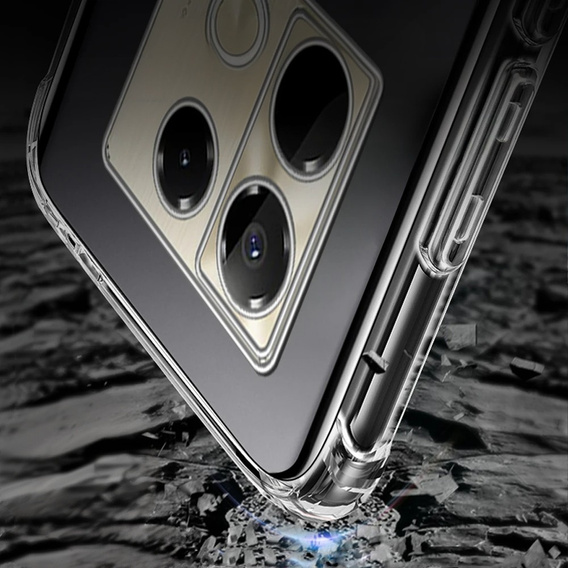 Чехол до Infinix Note 40 Pro, Dropproof, прозрачный