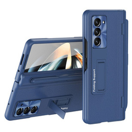 Чохол для Samsung Galaxy Z Fold5 5G, Kickstand case, з підставкою та склом, м'яти
