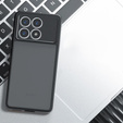 Чохол для Xiaomi Poco X6 Pro 5G, Fusion Hybrid, із захистом камери, матовий / чорний