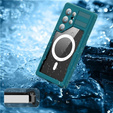 Водонепроницаемый чехол для Samsung Galaxy S24 Ultra, Redpepper, для MagSafe, синий