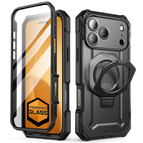 Чохол-сумка для iPhone 17 Pro Max, Unicorn Beetle Grip Pro Mag, чорний
