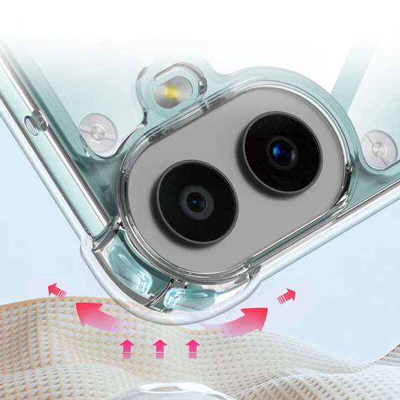 Чехол до Nothing CMF Phone 1, Dropproof, прозрачный