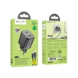 Сетевое зарядное устройство HOCO PD20W/QC3.0 - White + кабель