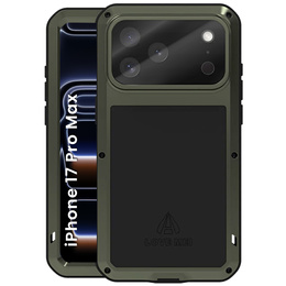 Броньований чохол із загартованим склом для iPhone 17 Pro Max