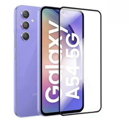 Закаленное стекло 3D для Samsung Galaxy A54 5G, чёрный