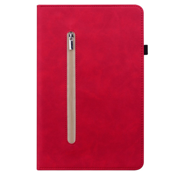 Чехол для Samsung Galaxy Tab A7 Lite, Wallet Pen Slot, красный