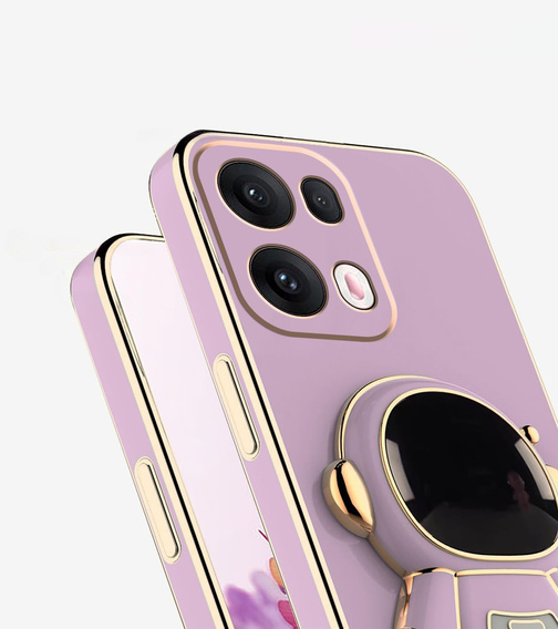 Чoхол до Oppo Reno 13 Pro, Astronaut, фіолетовий