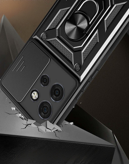 Чохол NOX Camera Slide Motorola Edge 50 Neo / Motorola ThinkPhone 25, CamShield Slide, чорний