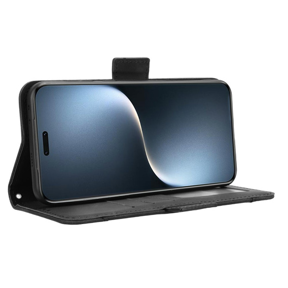 Футляр з клапаном для Honor Magic 7 Pro, Card Slot, чорний
