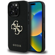 Чохол GUESS Grained Big 4G and Classic Logo для iPhone 16 Pro