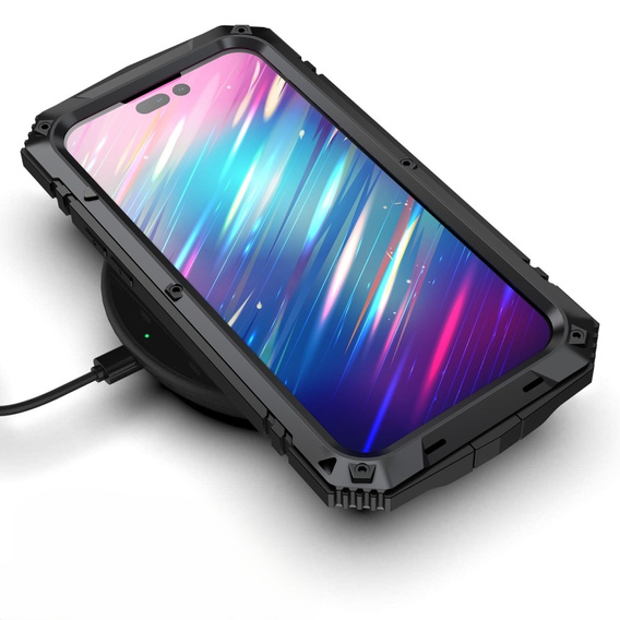 Чохол для iPhone 14 Pro, R-JUST, броньований, чорний