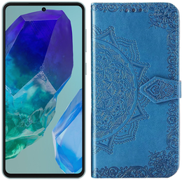 Чохол-книжка для Samsung Galaxy M55 5G, Mandala, м'яти