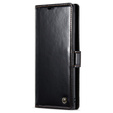 Флип-кейс CASEME для Samsung Galaxy Note 10 Plus, Waxy Textured, чёрный