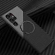 Чoхол до Samsung Galaxy S23 Ultra, Magsafe Slim Carbon, чорний / сірий