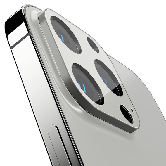 Spigen OPTIK.TR - Захисне скло на камеру для iPhone 13 Pro / 13 Pro Max, Silver