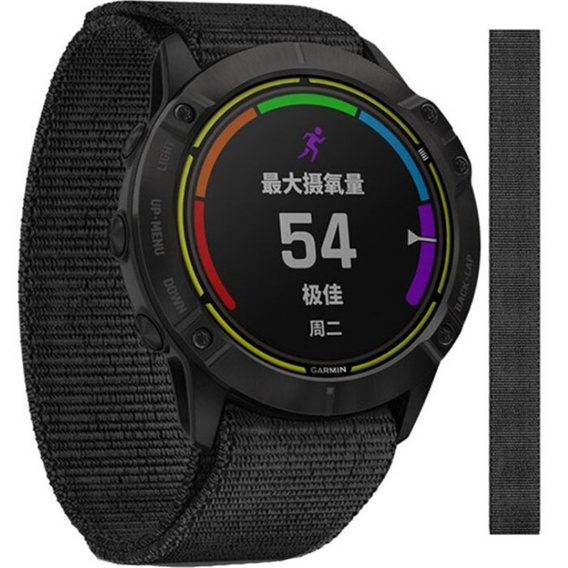 Нейлоновый ремешок QuickFit 20mm, Black