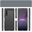 Чoхол до Sony Xperia 1 V, Carbon, чорний