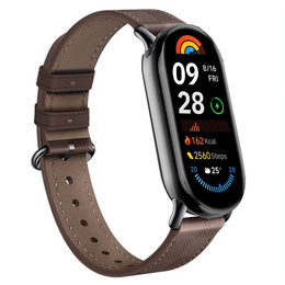 Шкіряний ремінець для Xiaomi Smart Band 10 / 9 / 8