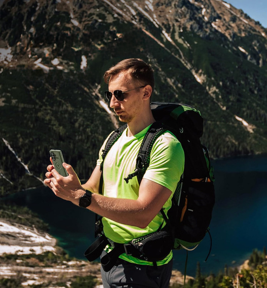 Магнітний броньований чохол Dexnor з двома основами для Samsung Galaxy Z Fold7