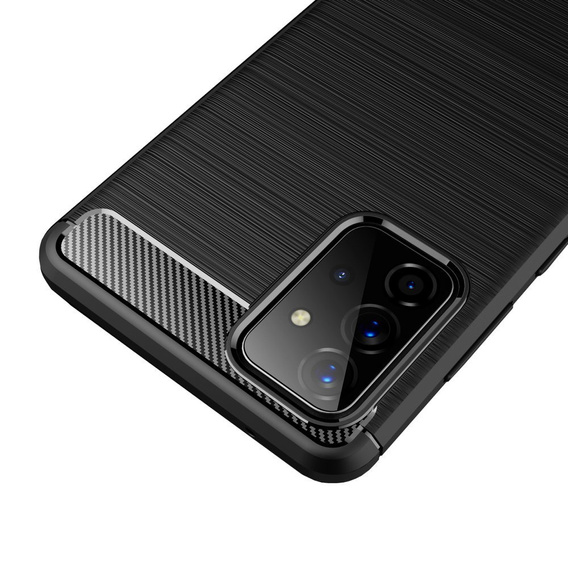 Чoхол до Samsung Galaxy A53 5G, Carbon, чорний