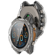 Чехол 2 в 1 + закаленное стекло для Garmin Fenix 8 43mm, прозрачный