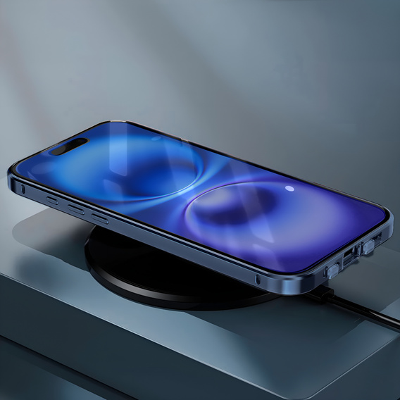 Магнітний чохол Dual Glass MagSafe для iPhone 16, м'яти