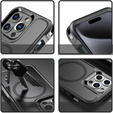 Чехол до iPhone 15 Pro Max, MagForce MagSafe, чёрный
