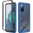 Чехол для Samsung Galaxy S20 FE, Shockproof, с пленкой, темно-синий