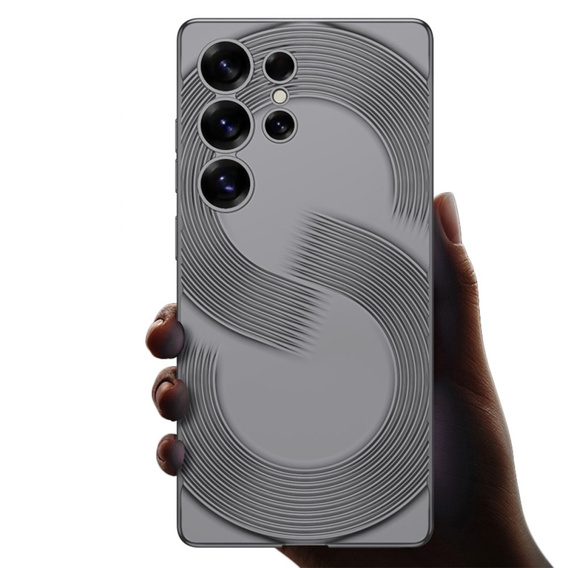 Чехол до Samsung Galaxy S25 Ultra, GKK Leather, чёрный