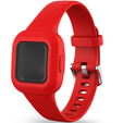 Силиконовый ремешок до Garmin Vivofit jr 3 - Red
