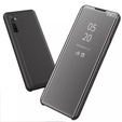 Чехол до Realme 6 Pro, Clear View, чёрный