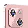 Защитное стекло на камеру до iPhone 13 / 13 mini, Rose Gold