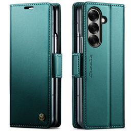 Чехол-флип CASEME Litchi Wallet для Samsung Galaxy Z Fold7 5G