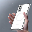 Защитный чехол для камеры Samsung Galaxy S20 FE, CamShield MagSafe, прозрачный / серебряный