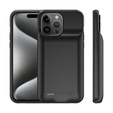 Чехол-аккумулятор 7000 мАч для iPhone 15 Pro, черный